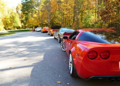 2016-10-23 25 Bennett's drive red Z06 with others.JPG