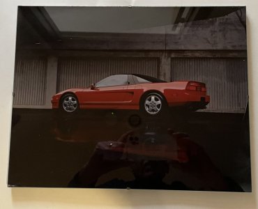 2021-63 Honda NSX 1992 Small Photo framed front_5563.jpg